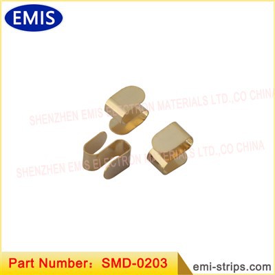 SMD pozlačena vzmet